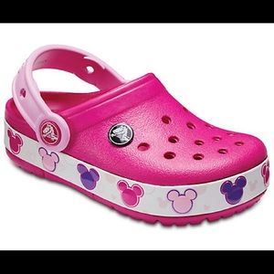 Light up Children’s Minnie Mouse Crocs